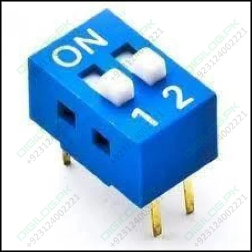 2 Way Dip Switch Binary On Off Conductor