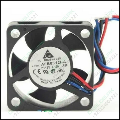 2 Wire 40x40x20mm 12v Dc Brushless Fan