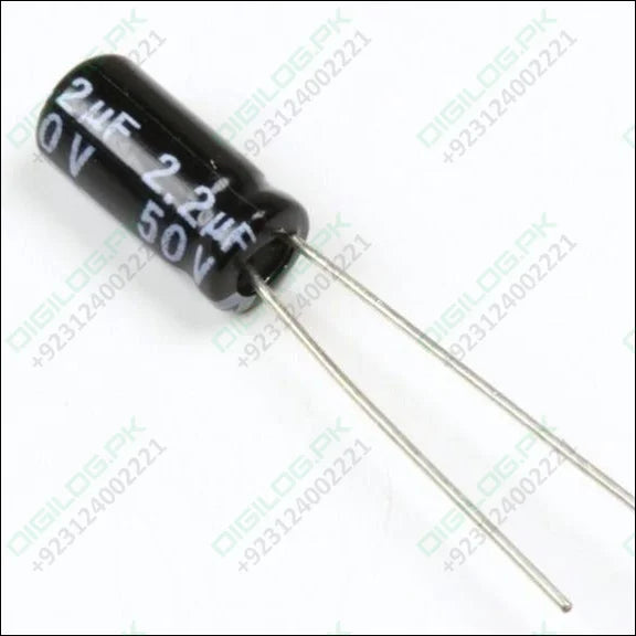 2.2uf 50v Electrolytic Capacitors 100pcs Minimum Order