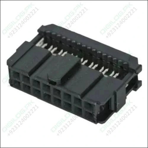 2.54mm 16 Pin Female Frc/idc Press Mount Flat Ribbon Cable