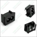 2.5a 250v Male Plug Ac Power Socket Connector 23x18x13.3mm