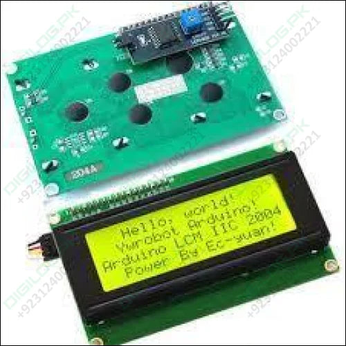 Lcd2004 Blue Parallel Lcd Display With Iic/i2c Interface