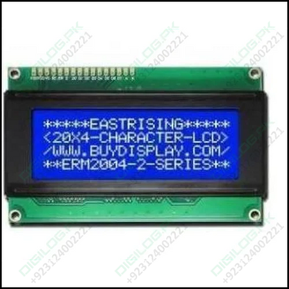 2004a 20x4 Character Blue Color Lcd Display For Arduino