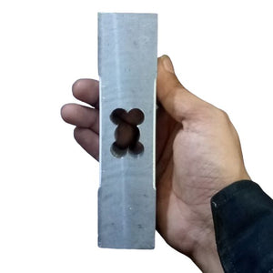 200kg Capacity Strain Guage Load Cell - a grey rectangular metal bar with a central cross-shaped cutout.
