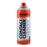 200ML Contact Cleaner - a cylindrical orange and silver aerosol spray can with a red nozzle, shown against a plain white background.