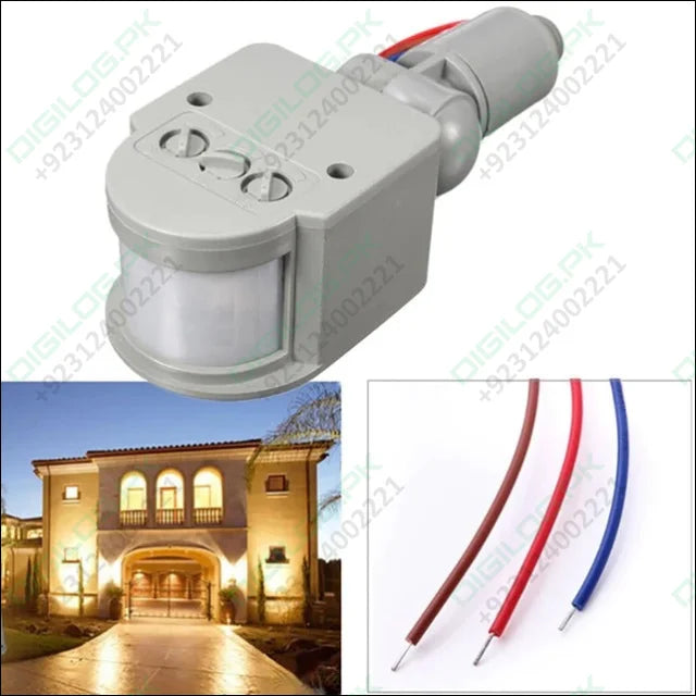 220V Automatic Infrared PIR Motion Sensor In Pakistan