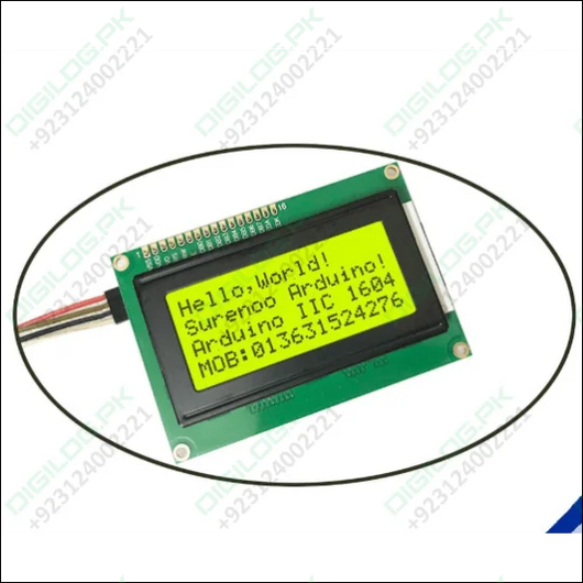 Iic I2c Twi 164 1604 16x4 Lcd Screen Module Character