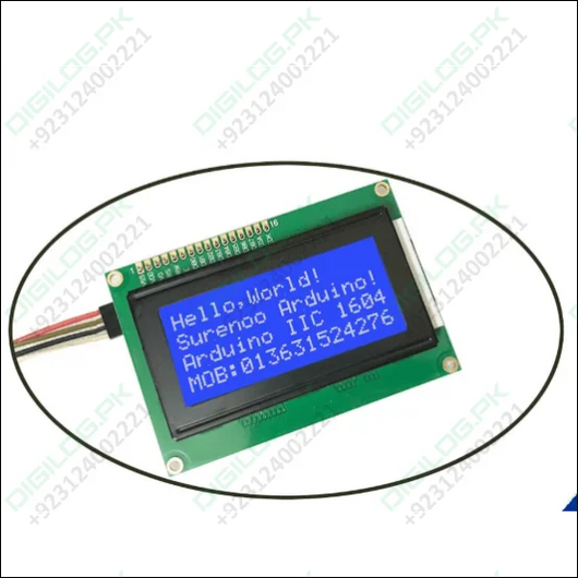 Iic I2c Twi 164 1604 16x4 Lcd Screen Module Character