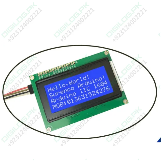 Iic I2c Twi 164 1604 16x4 Lcd Screen Module Character