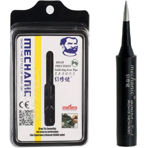 MECHANIC TIP 900M TI BLACK - Soldering Iron Tip