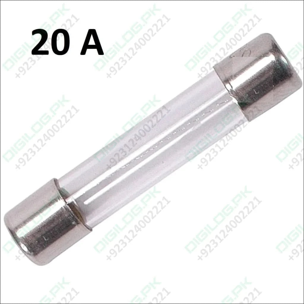 20 Amp 5x20mm 250vac Glass Fuse In Pakistan
