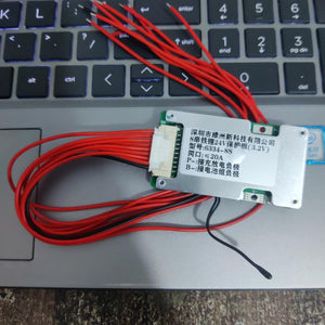 20A 8S 24V LiFePO4 BMS 6334-8S with wiring harness and original Chinese label