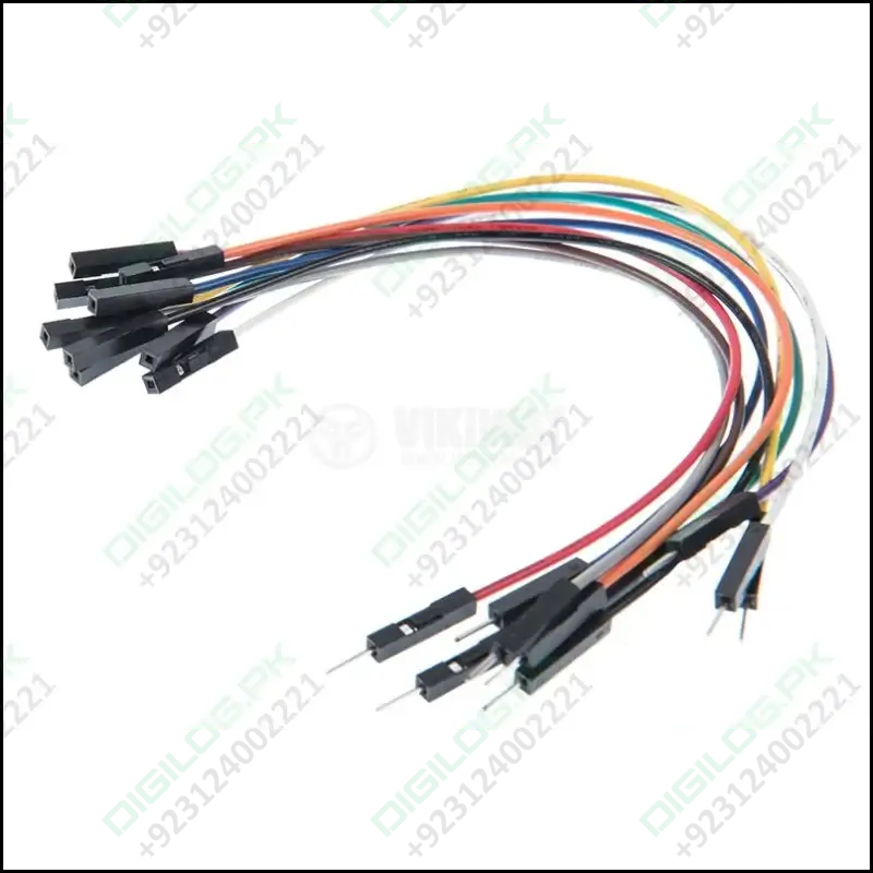 20cm Pin To Hole 1 Jumper Wire Dupont Line Arduino Male