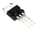 20H100CT Dual High-voltage Schottky Rectifiers - a black electronic component with a metal mounting tab and three silver pins extending from the base.