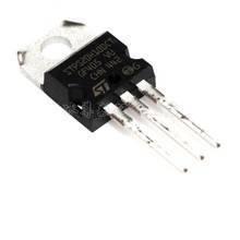 20H100CT Dual High-voltage Schottky Rectifiers - a black electronic component with a metal mounting tab and three silver pins extending from the base.