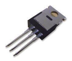 20H100CT Dual High-voltage Schottky Rectifiers - a black, three-pin electronic component with a metallic top mounting tab featuring a circular hole.