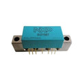 21.5db Gain Push-pull 40 To 860 MHz Catv Amplifier Module BGY887 - a rectangular blue component with gold pins mounted on a silver metal base, shown from a front-facing perspective.
