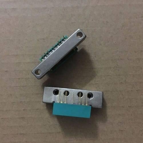 21.5db Gain Push-pull 40 To 860 MHz Catv Amplifier Module BGY887 - two rectangular metal-housed components with teal plastic bases and gold-plated connector pins.