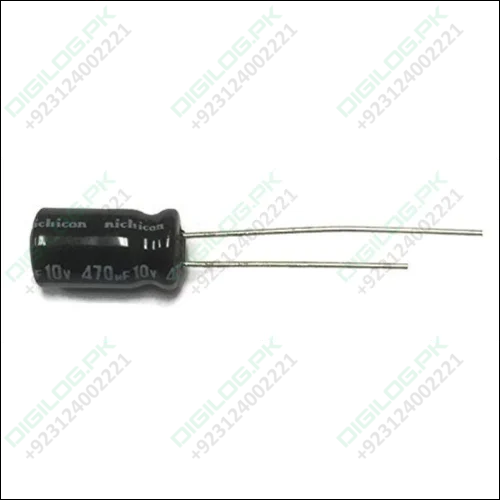 470uf 10v Electrolytic Capacitor - Digilog.pk