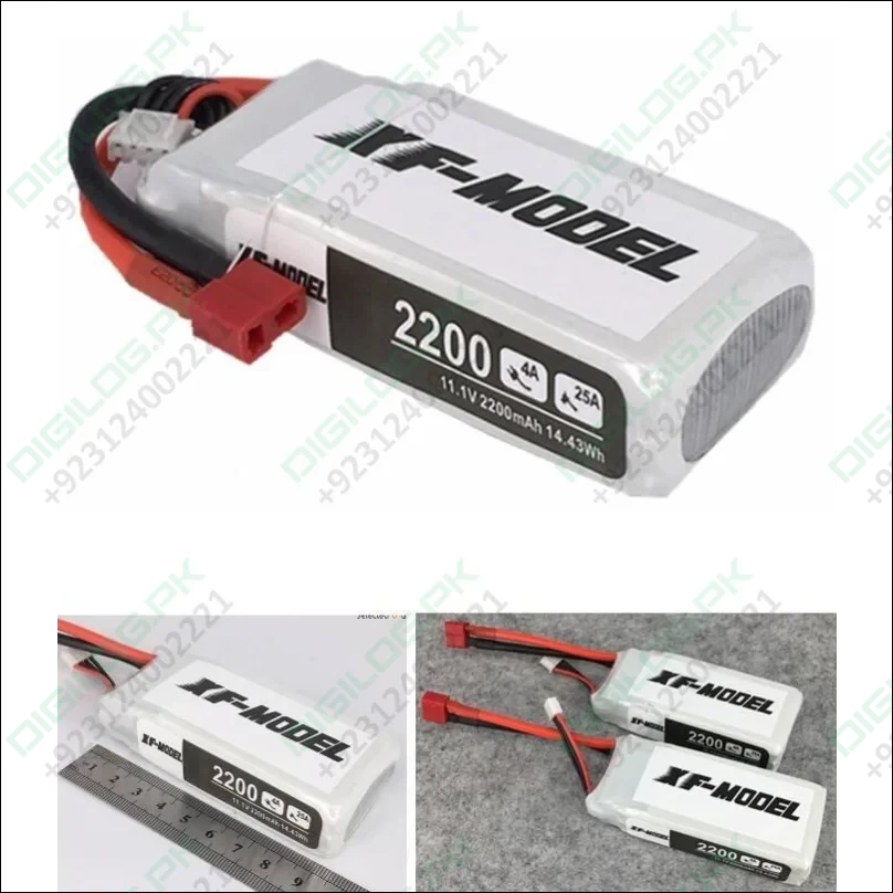 2200mah 11.1v 25c Lipo Battery Xf Model Li-po Quadcopter