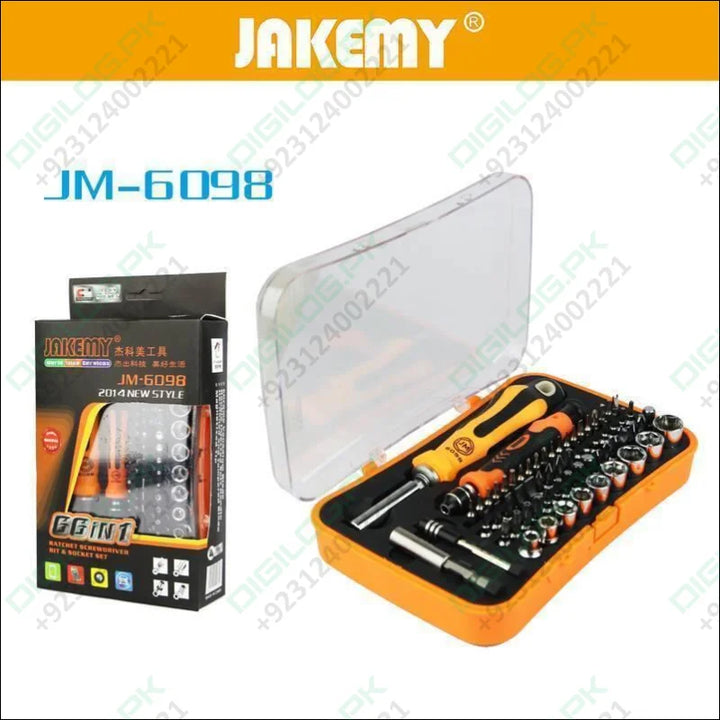 Jakemy Jm6098 Jm 6098 66 In 1 Professional Screwdriver