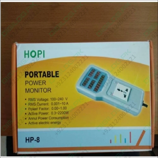 2400w 100v-240v 10a Power Meter Analyzer Hp8