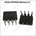 24c64 Serial Eeprom 64k Memory Ic