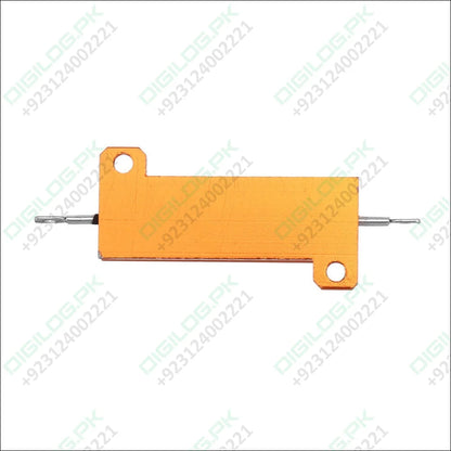 1R 50w Watt Load Resistor Aluminum Wire Wound Golden
