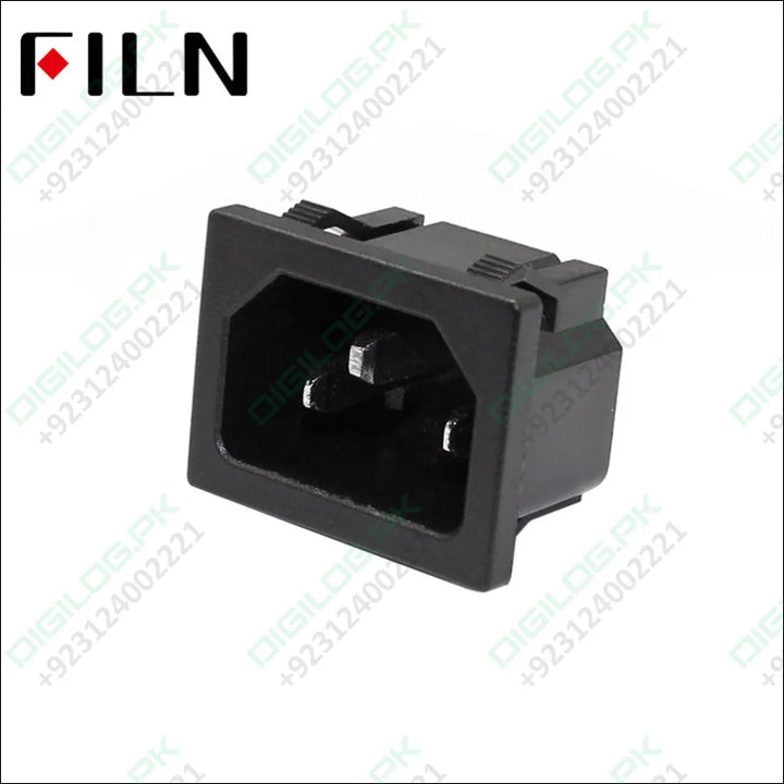 250vac 15a Ac Power Socket C14 Inlet Connector Plug