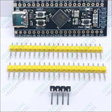 256KB ROM Back Pill Development Board STM32F401 STM32F401CCU6 IC V3.0 - shown with a USB-C port, two buttons, header pins, and a small four-pin connector on a white background.