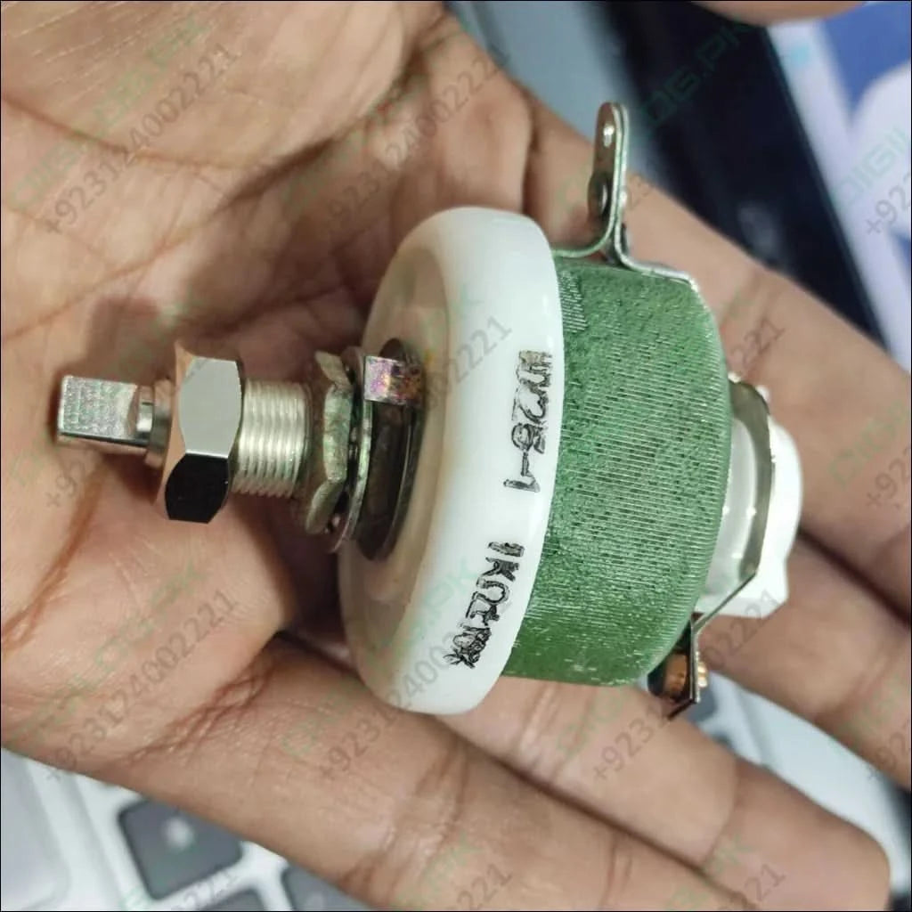 25w 1k Ohm High Power Wire Wound Potentiometer Rheostat