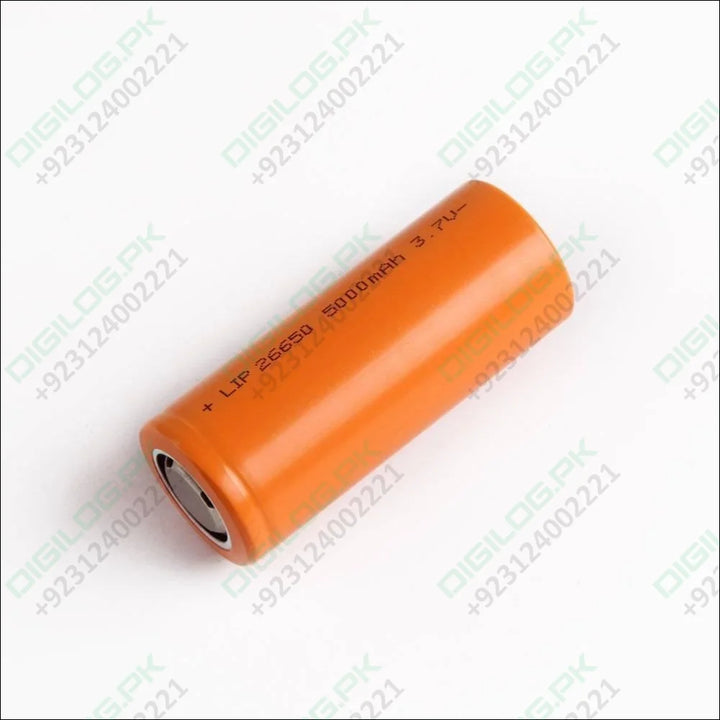 3.7v 2000mah Cylindrical 26650 Li Ion Battery Cell