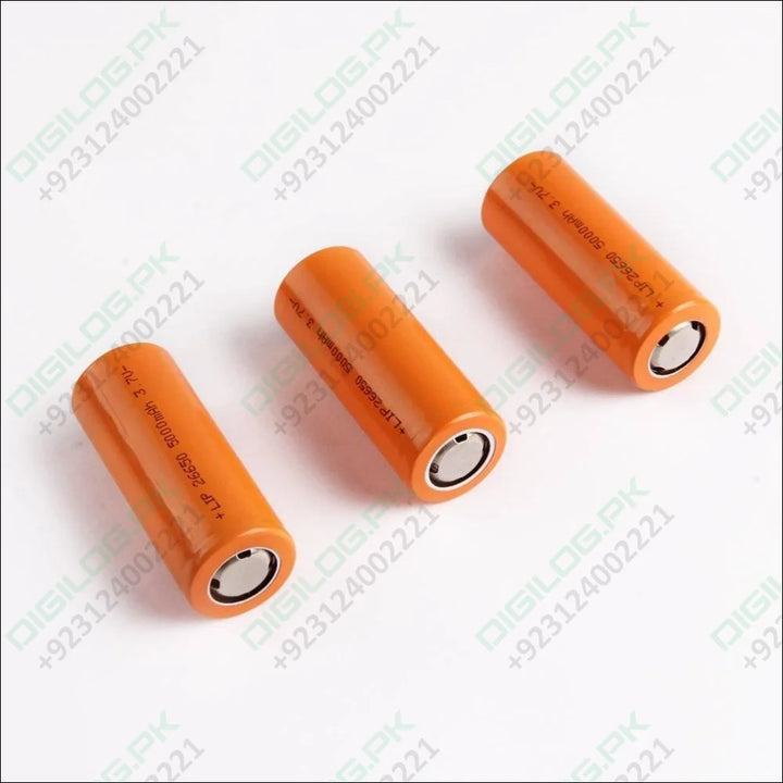 3.7v 2000mah Cylindrical 26650 Li Ion Battery Cell