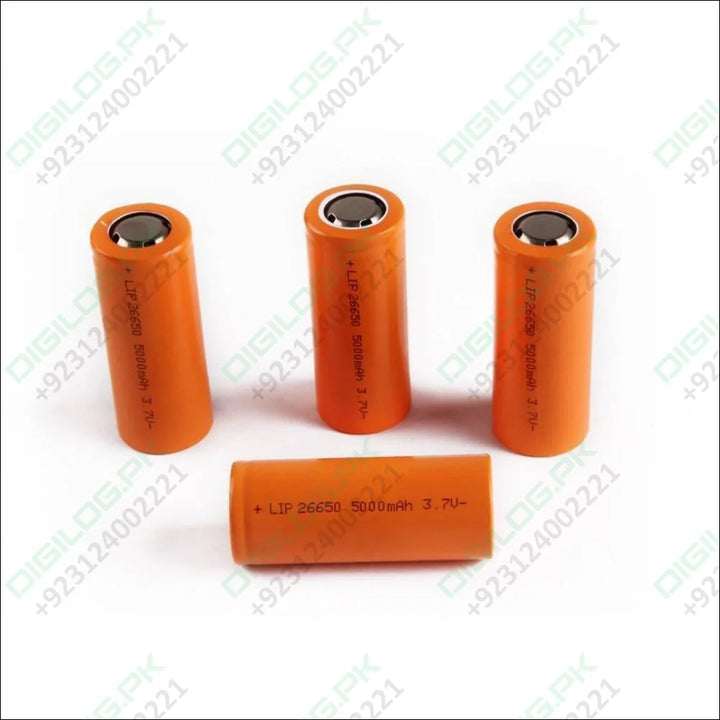 3.7v 2000mah Cylindrical 26650 Li Ion Battery Cell