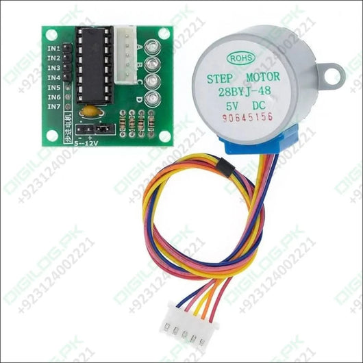 Arduino 28BYJ48 5V Stepper Motor with ULN2003 Driver in Pakistan | High ...