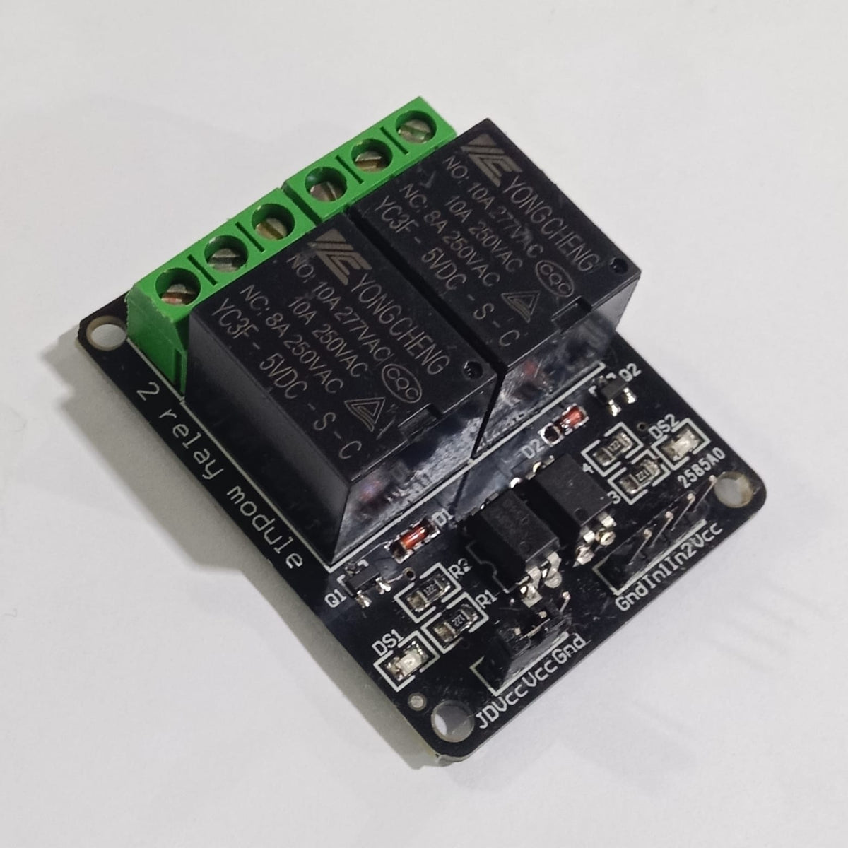 2 Channel Relay Module Relay Board Arduino Relay Module With Optocoupler