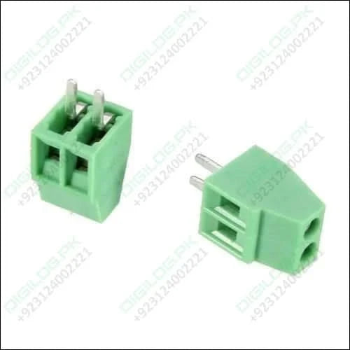 Kf 128 2p 5mm Pitch 2 Pin Pcb Screw Terminal Block