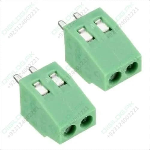 Kf 128 2p 5mm Pitch 2 Pin Pcb Screw Terminal Block
