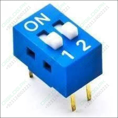 2 Way Dip Switch Binary On Off Conductor