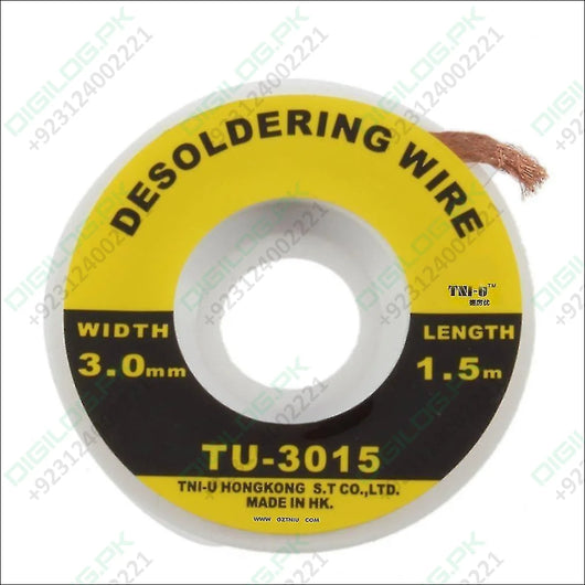 2ft Braid Solder Remover Wick 0.75m 2.0 Mm Desoldering