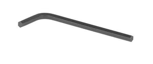 2mm Hex Allen Key For CNC And 3d Printer 55mm x 18mm - shown as a single L-shaped black metal hex key against a white background.