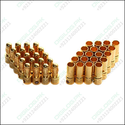 3.5mm Gold Bullet Connector Battery Esc Plug In Pakistan