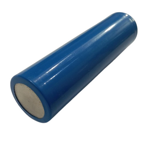3.7V Icr 18650 1000mAh Lithium-ion Rechargeable Cell - a single blue cylindrical battery shown from an angled perspective.