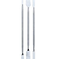 3 in 1 Metal Crowbar for Mobile Phone Repair Opening Tool Hand tool - a set of three silver-colored metal prying tools with textured handles.