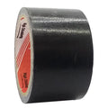 3 Inch Binding Tape Black Cloth Tape Heavy Duty (Duct Tape for Repairs) - a roll of black adhesive tape with a red and white inner core labeled High Sticking.