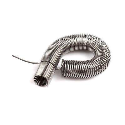 3 Meter Soldering Wire 0.8mm - shown as a single, silver-coloured metal coil bent into a loop with a short straight end extending outward.