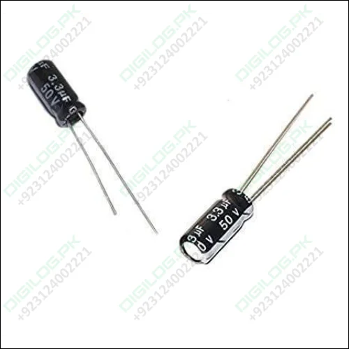 3.3 uf 50v Electrolytic Capacitor