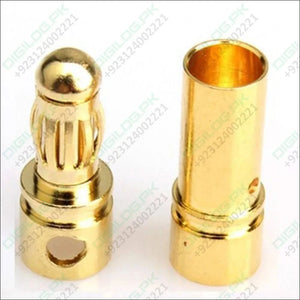 3.5mm Gold Bullet Connector Battery Esc Plug In Pakistan