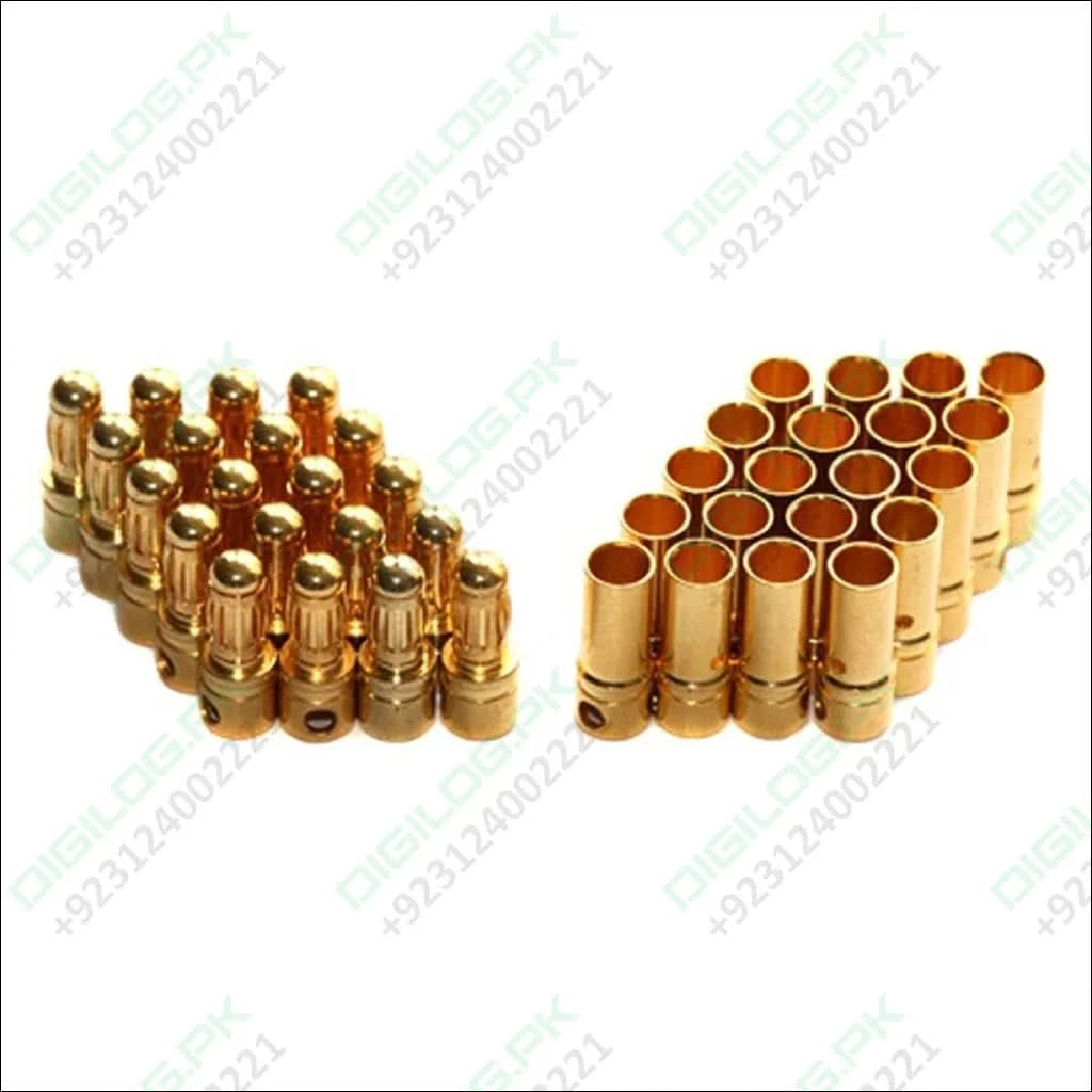 3.5mm Gold Bullet Connector Battery Esc Plug In Pakistan
