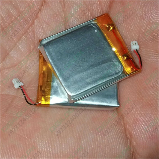 3.6v 3.7v 180ma Li Ion Battery 3.2mm X 22mm 24mm With Wire